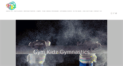 Desktop Screenshot of gymkidzgymnastics.com