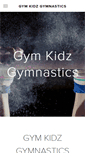 Mobile Screenshot of gymkidzgymnastics.com